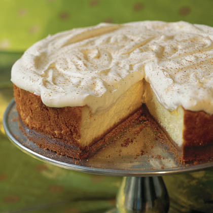 thecutecook: @Southern_Living’s #recipe for Egg Nog Cheesecake with Gingersnap Crust. 