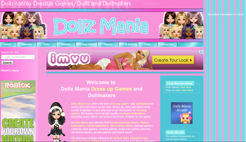 dollz mania dress up games
