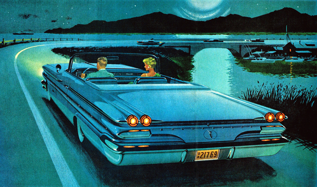 dtxmcclain:  Pontiac Bonneville convertible, 1960