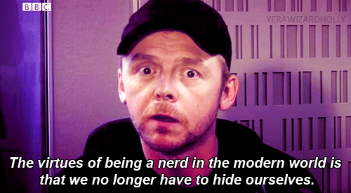 holmes-sweet-holmes:    Nerd Pride parade. Let’s do this.    Simon Pegg should