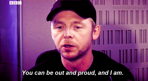 holmes-sweet-holmes:    Nerd Pride parade. Let’s do this.    Simon Pegg should