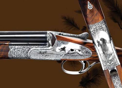 hambricscurve:  Holland and Holland shotguns  Gorgeous