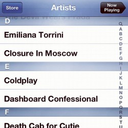 My iTunes library makes me so mad. #ocd problems.  (Taken with instagram)