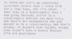  Bon Iver’s explanation/definition behind “Skinny Love” 