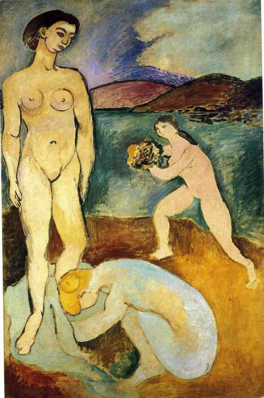  Henri Matisse: Luxe, 1907 - oil on canvas (Musée National d’Art Moderne, Centre