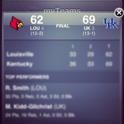 Ya geh UofL! (Taken with instagram)