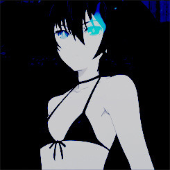 tsugomori:  Top 9 of Black★Rock Shooter | requested by izanagis