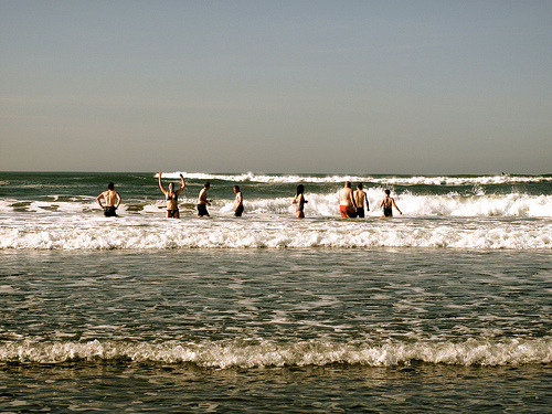 Ocean Beach, San Francisco, January 1 2012
So a bunch of us went and jumped in the ocean today. I think there were about 25 in all. It was great. See you next year?