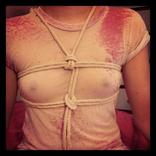 theofix:  Shibari; shinju. Practice makes perfect xxx 