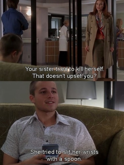 vivalanikkki:  Andrew might have been a little doucher the first two seasons, but he was fucking hilarious.