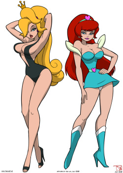 epicwomen:  Daphne and Kimberly by Tsai Lim.