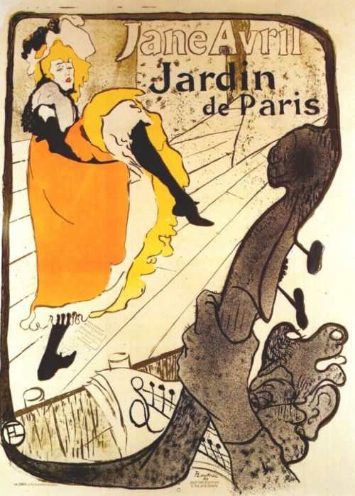 nothingtoulouse:Chéret did two posters for the Jardin de Paris in 1884, as well as two in 1890. This