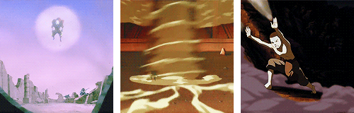 with-eyes-wide-shut:I never really noticed it before, but Korra’s airbending just looks so.. awkward