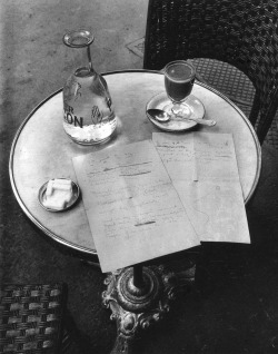 justine-36:  André Kertész  Sometimes, it can be a fun change of pace to have a surprise set of written directions waiting for me somewhere I will find them. Especially if it is to prepare for You in a certain way for evening activities. It can leave