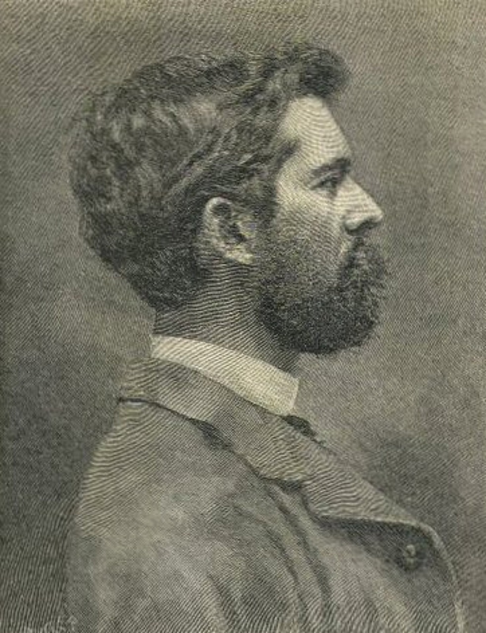 two-solitudes-deactivated201810:  John Singer Sargent - Profile portrait engraving,