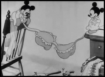 mothgirlwings:  Mickey and Minnie’s bratty children in Walt Disney’s Mickey’s Nightmare (1932) 