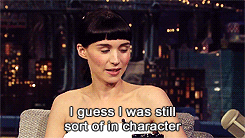 tangibleoranges-deactivated2021:  Rooney Mara on transitioning out of the character Lisbeth Salander. 