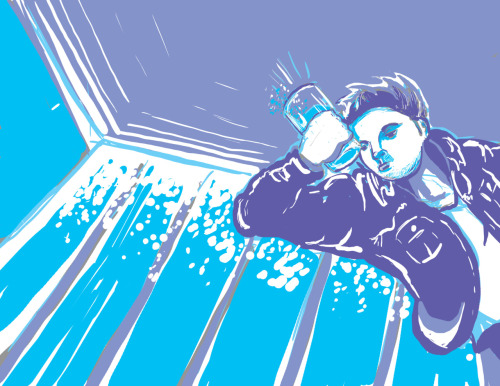 Drawing Of The Day. More Trippy Than Observational This Time.