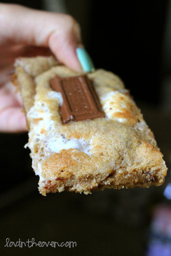 the-absolute-best-posts:  thecakebar: Homemade Hershey’s S’mores Bars! (Recipe)   Click to follow this blog, you will be so glad you did!