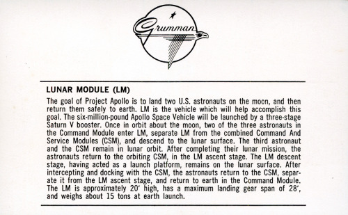 scanzen:  Grumman - Lunar Module. Advertising adult photos