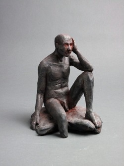 joshuaguero:  Seated Male Sculpture (2011)