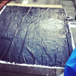 Star Wars backdrop for YBA! well what we have so far.. (Taken with instagram)