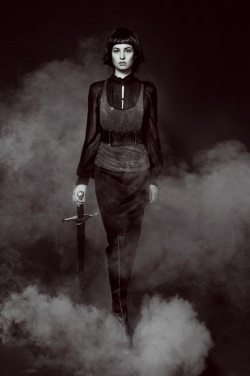 torcher:  Photographer: Andrey YakovlevArt-Director: Lili AleevaModel: Julia GalimovaHair Style: Anton Dimitriev 