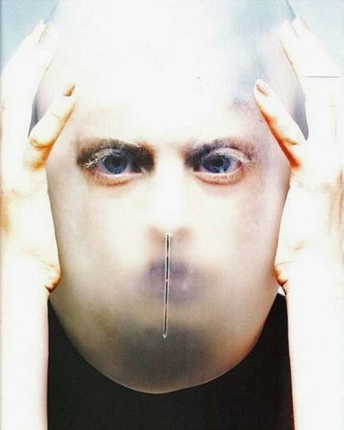 White Dragon Camellia Clouse photographed by Sean Ellis for The Face, 1998 Styled by Isabella Blow