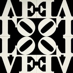 visual-poetry:  “love rising” by robert indiana (1968) 