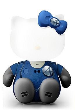 fearandhope:  Hello Kitty x Fantastic 4… the Torch looks pretty good 