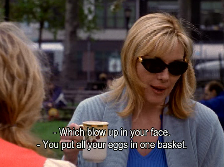 thingsilearnedfromsatc:  Everyone has a friend like Charlotte and if you don’t,