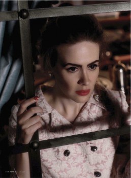 themurderhaus:  viva-la-violate:  Elle Magazine - Girls of American Horror Story: