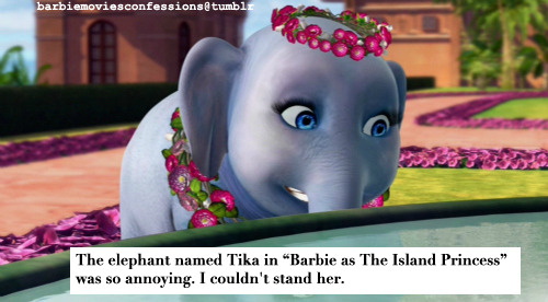 Ambiguous Abbreviation Sobbing She's Funny, she's Disgrace — barbiemoviesconfessions: “The elephant  named...