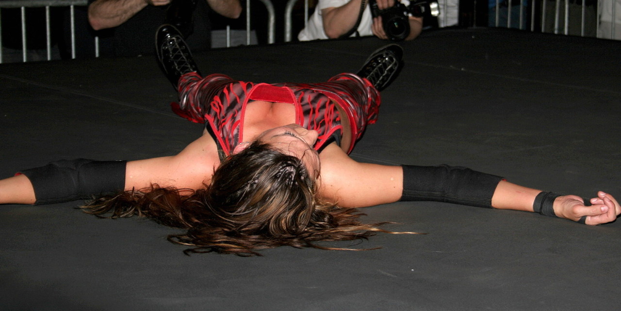 Sara del Rey and Nikki Roxx vs. Lacey and Rain Wrestlinwally.com