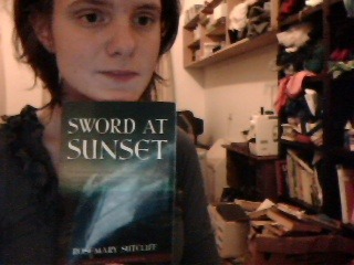 honeyandsmoke:This is my new favourite book. Sword at Sunset by Rosemary Sutcliffe. It’s a beautiful