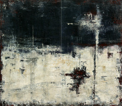abstracthinker:  Top of the World - Moods in Black Series Original artwork: Patricia Oblack Available from artist studio. 48x55 diptych http://patriciaoblack.com Please contact me for any information regarding artwork listed on Abstracthinker.