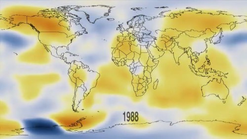 scipsy:Long term progression of changing global surface temperatures anomalies (1888-2008) and Globa