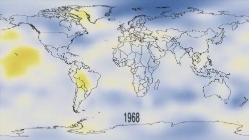 scipsy:Long term progression of changing global surface temperatures anomalies (1888-2008) and Globa