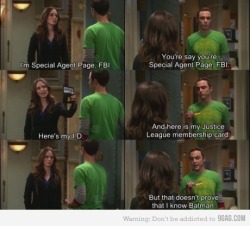 9gag:  Sheldon being Sheldon 