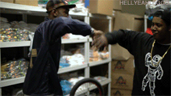 dolphinlife:  Real Nigga Handshake On A Bitch  