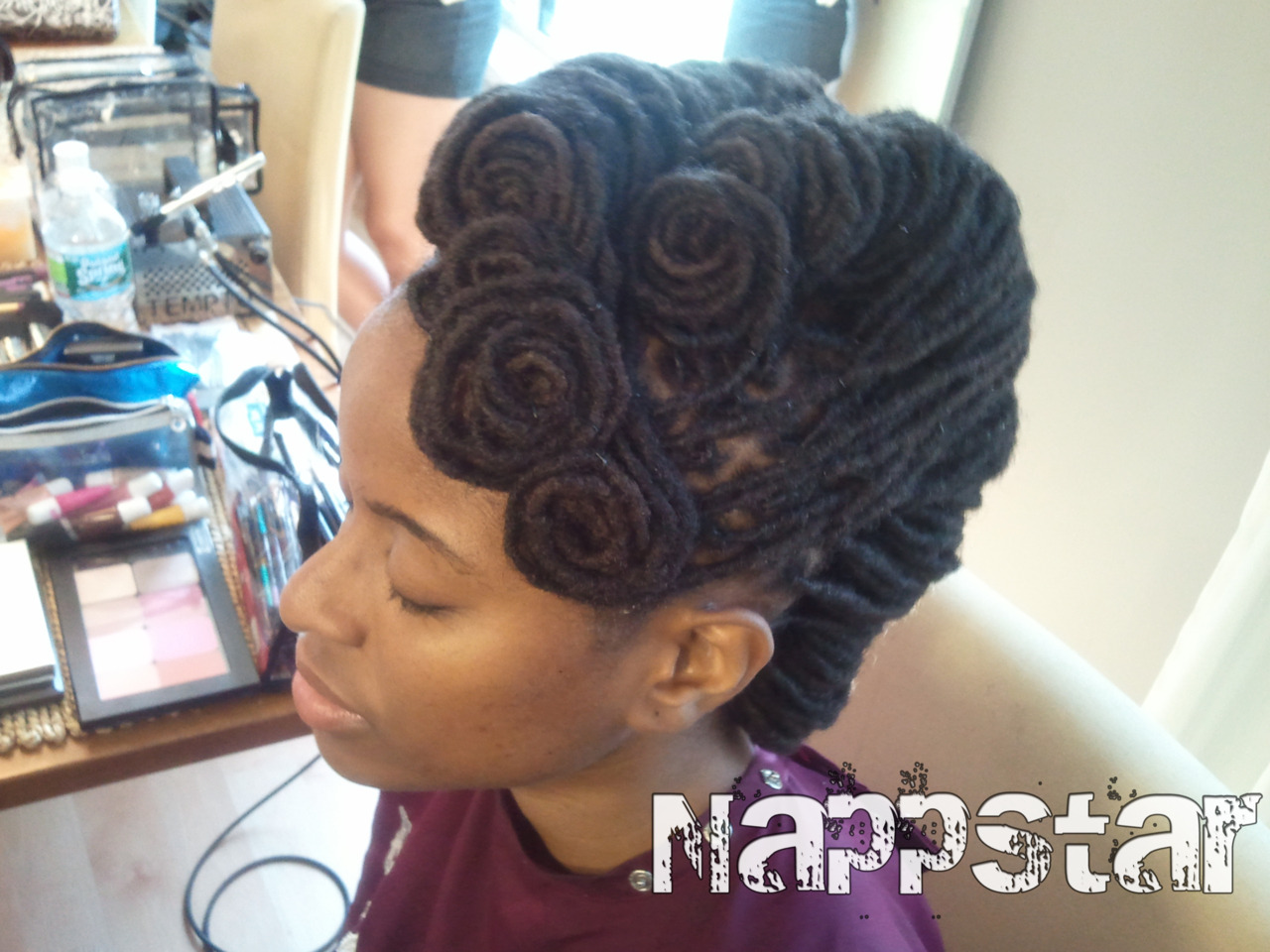 Annette Roche on Instagram: Book a gorgeous pipe cleaner style with your  appointment at www.NappStar.com #nappstarnyc #nappstar #locsalon #locs