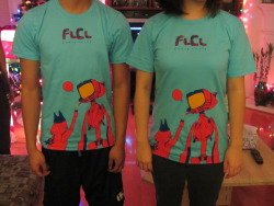 omocat:  FLCL shirt update! last night, i