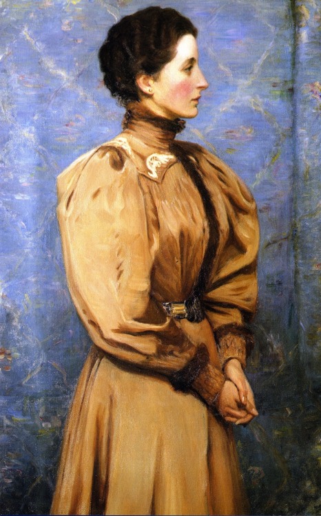 Portrait of the Baroness von R., Lilla Cabot Perry
