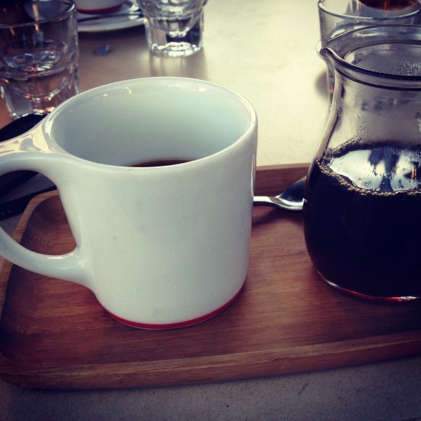 Fresh coffee