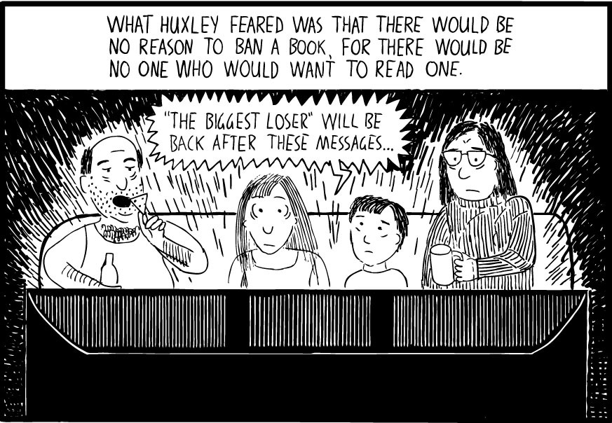 deandalecommunitycolledean:  socialistexan:  adrianshhh:  Amusing Ourselves to Death