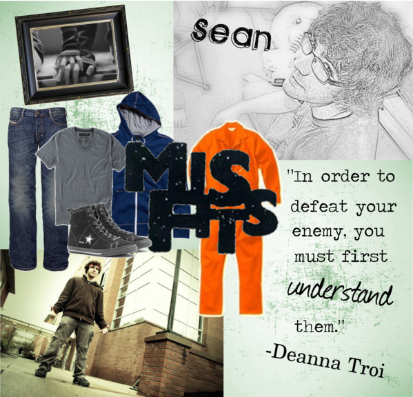 me-as-a-misfit:  Name: Sean Power: Feels the emotions of others, whether he likes