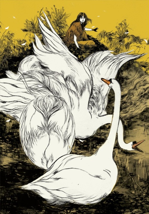 bookspaperscissors:  Irish Myths & Legends, Jillian Tamaki 