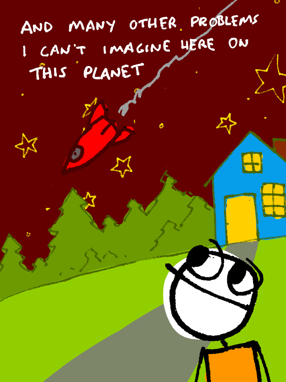 explodingdog:  Space Dog Flies By (fourteen) 