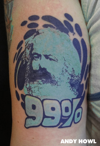 marxist tattoo