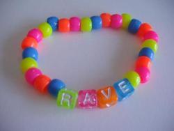 s3xcsara:  One of my Kandi bracelets =] 